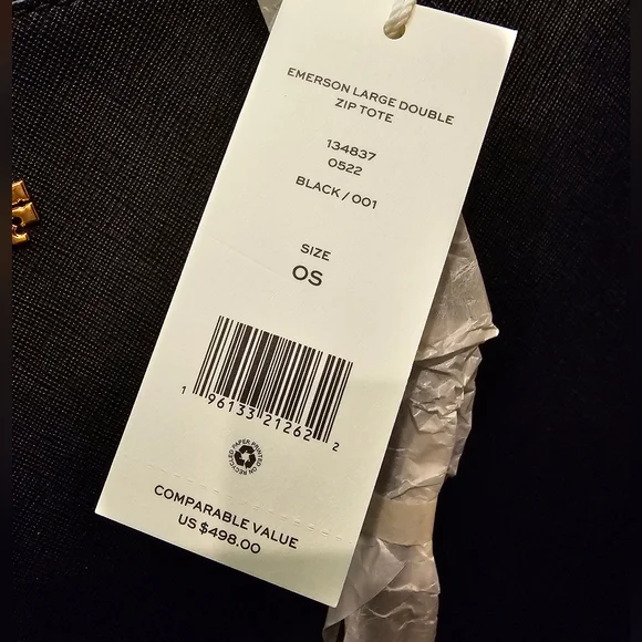 Tory Burch Emerson Large Double Zip Tote - Picture 7 of 12